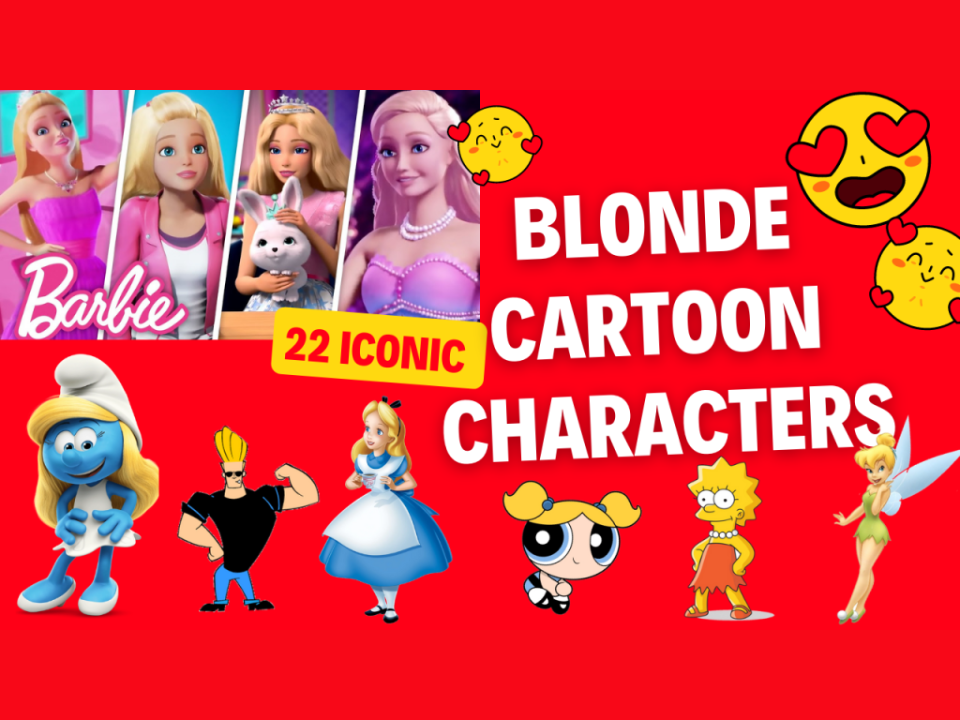 Iconic Blonde Cartoon Characters