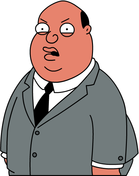 bald cartoon characters-Family Guy