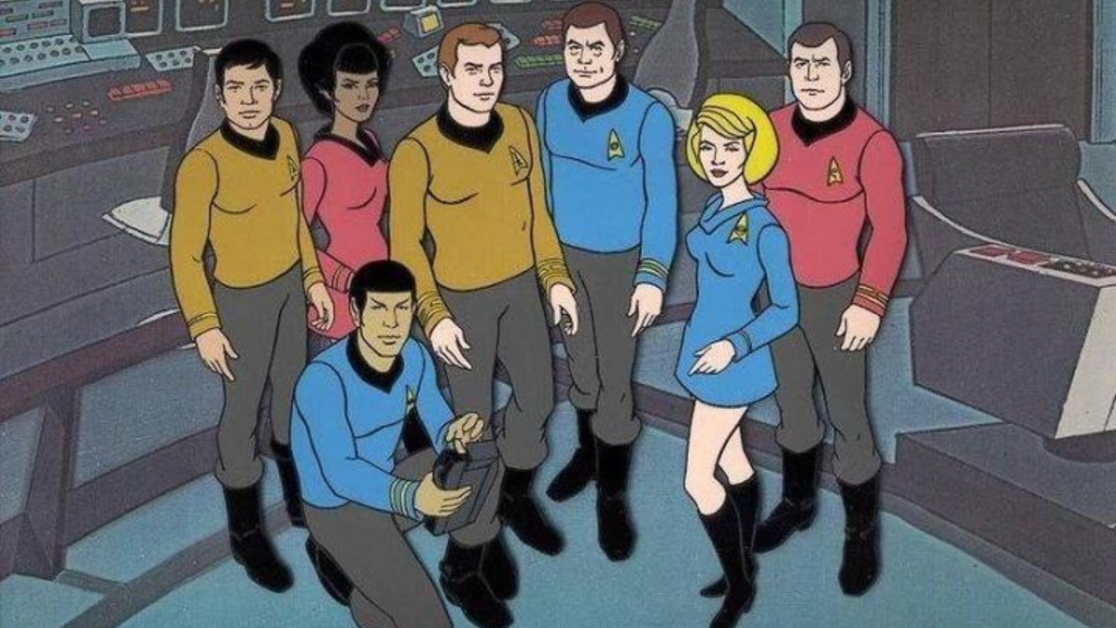 70s cartoons- Star Trek