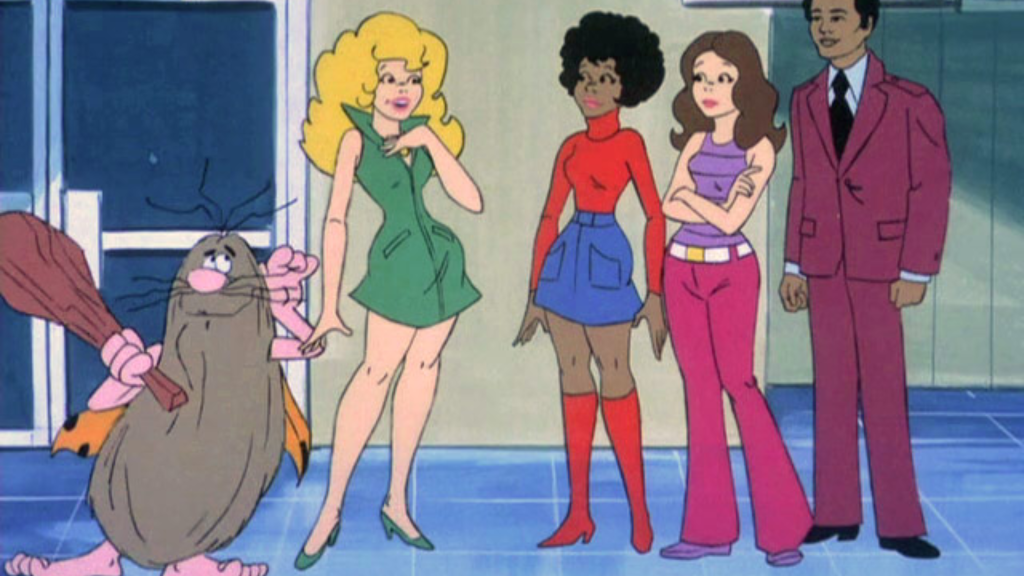 70s cartoons-Captain Caveman and the Teen Angels