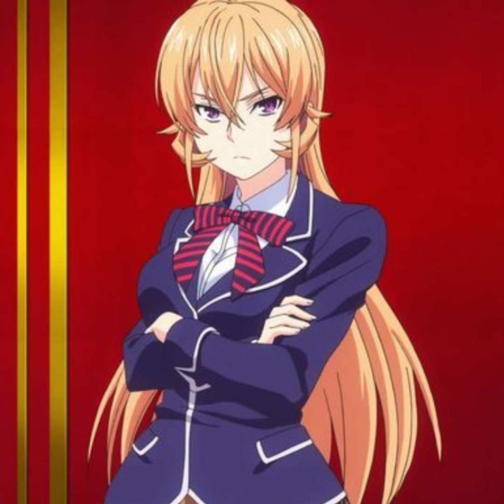 Orange Hair Characters-Erina Nakiri (Shokugeki No Soma)

