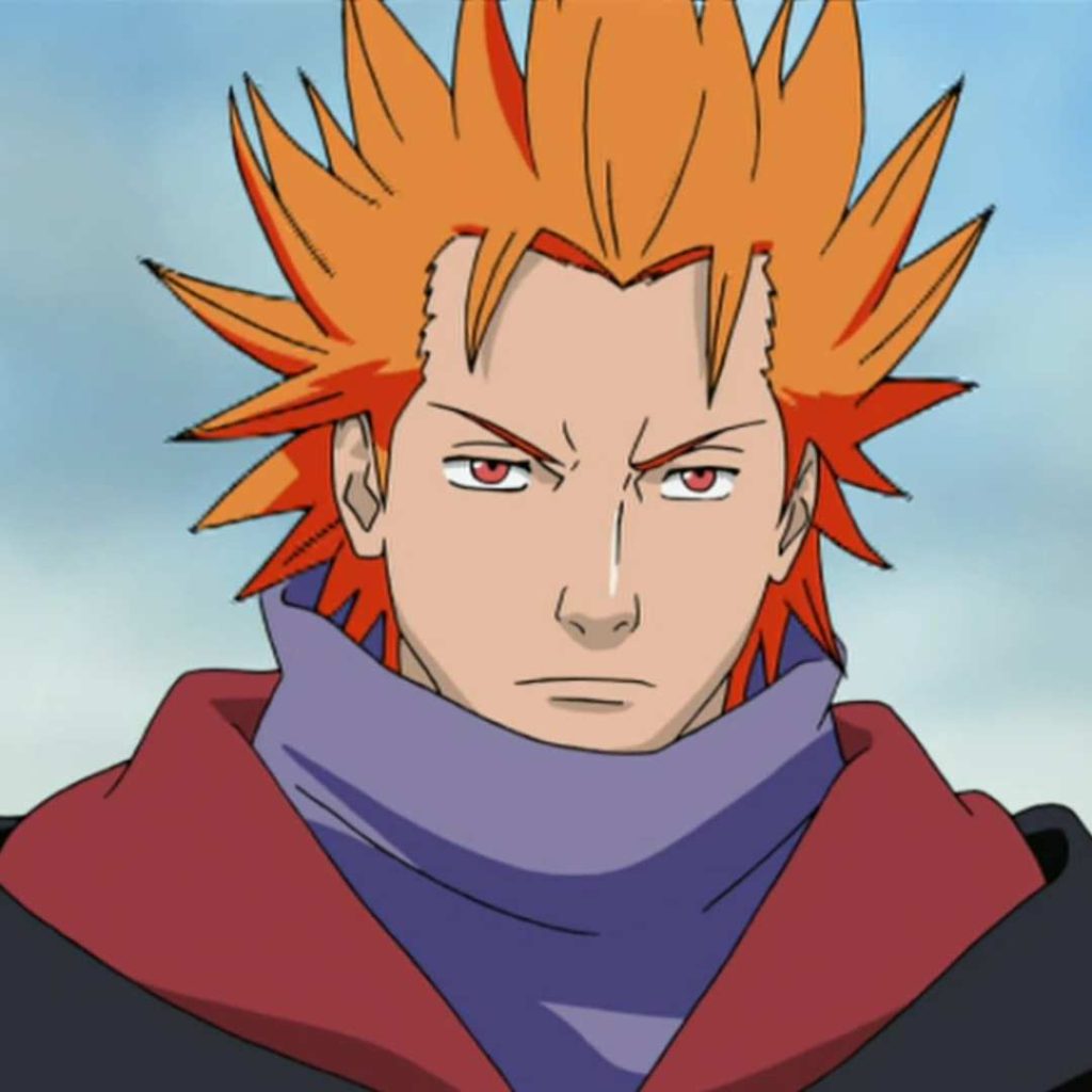 Orange Hair Characters-Jūgo (Naruto Shippuden)