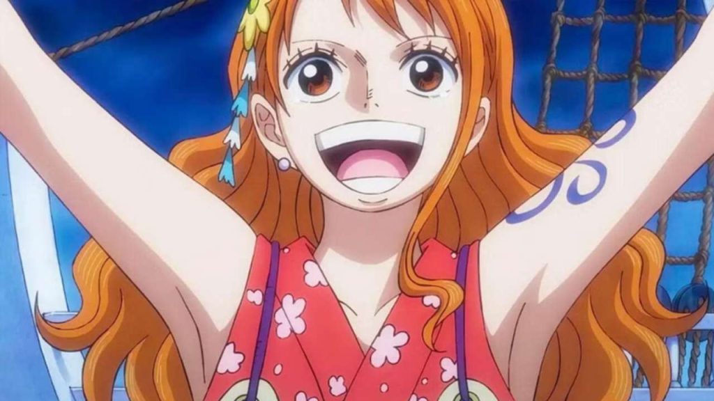 Orange Hair Characters-Nami (One Piece)